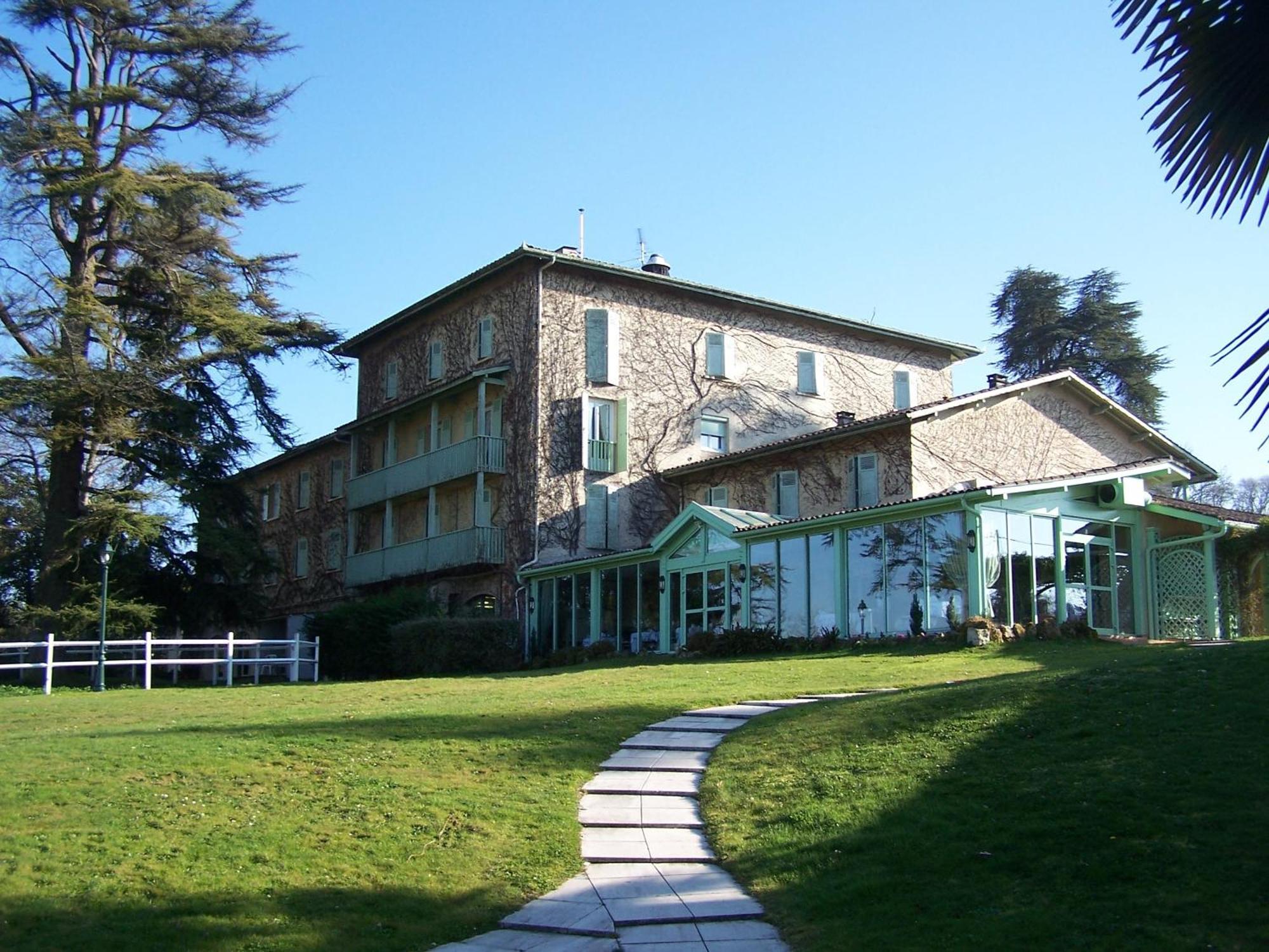 Logis Hotels- Hotel Et Restaurant Domaine De Fompeyre Bazas Exterior foto