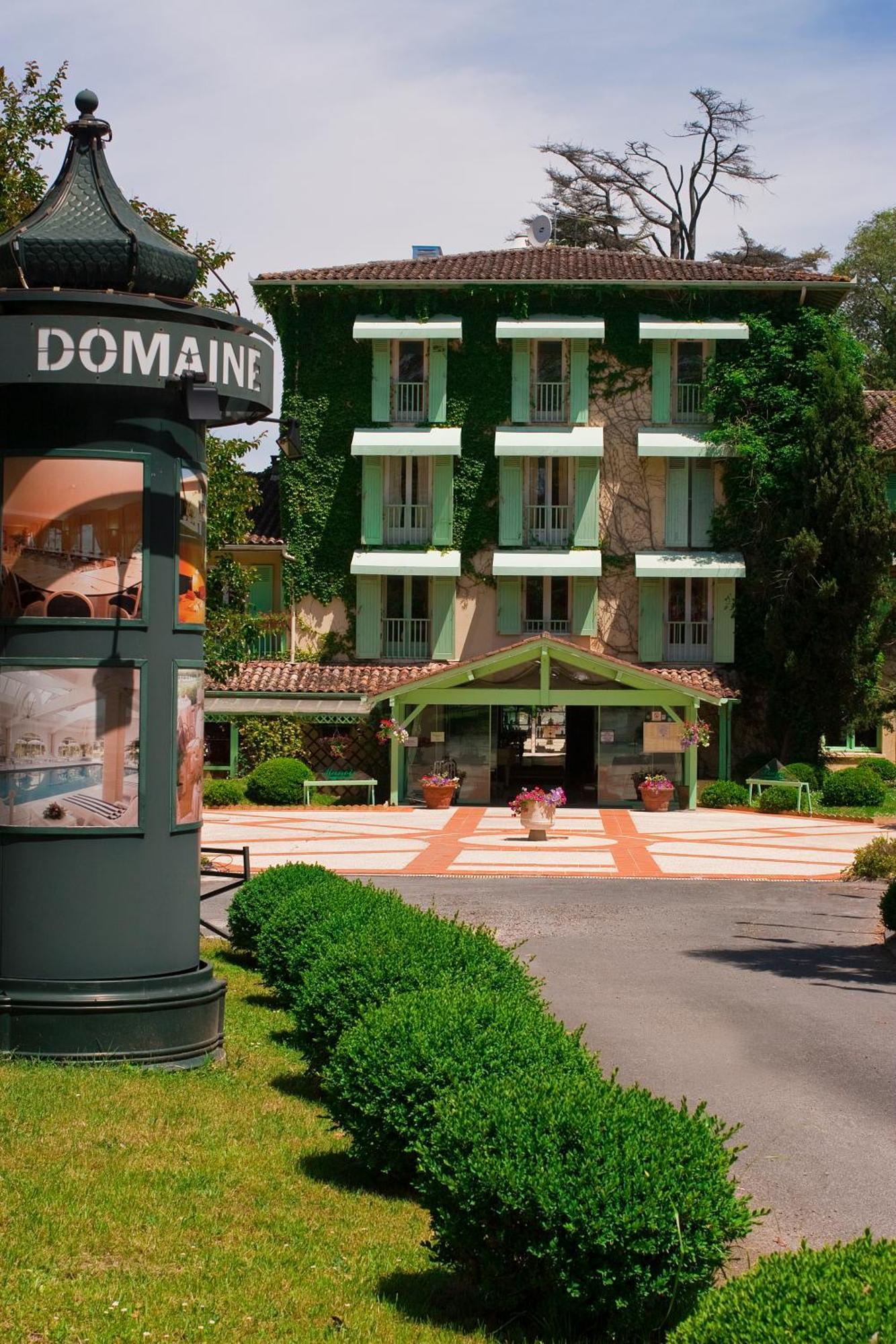 Logis Hotels- Hotel Et Restaurant Domaine De Fompeyre Bazas Exterior foto