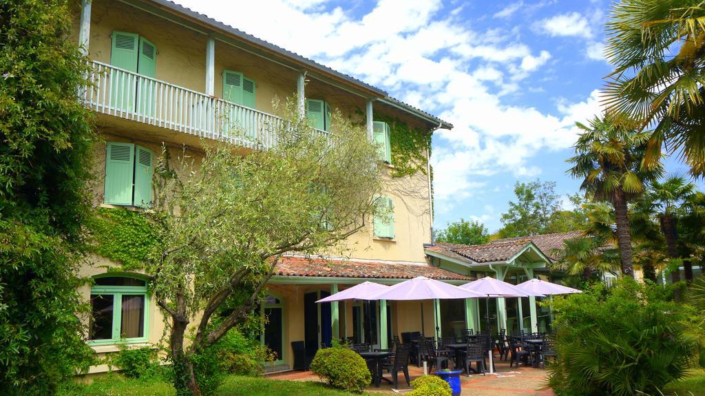 Logis Hotels- Hotel Et Restaurant Domaine De Fompeyre Bazas Exterior foto